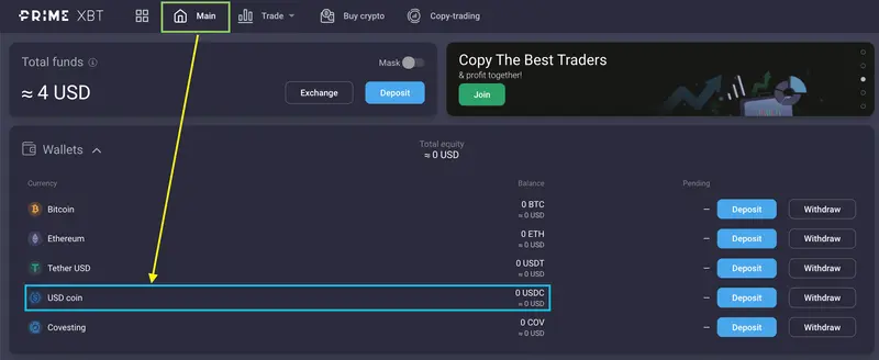 How to cancel a withdrawal on PrimeXBT.