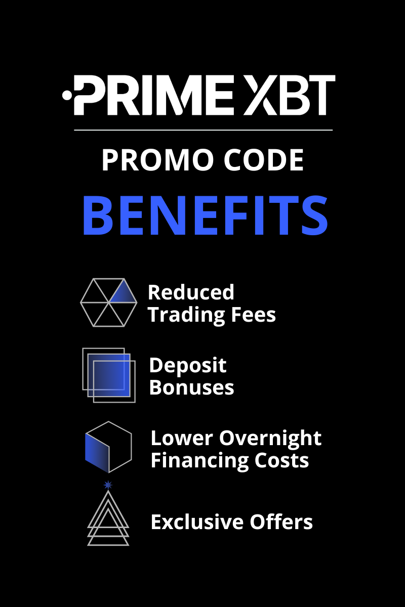 Main benefits of PrimeXBT promo codes.