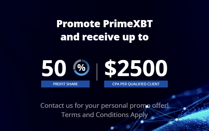 PrimeXBT promote.