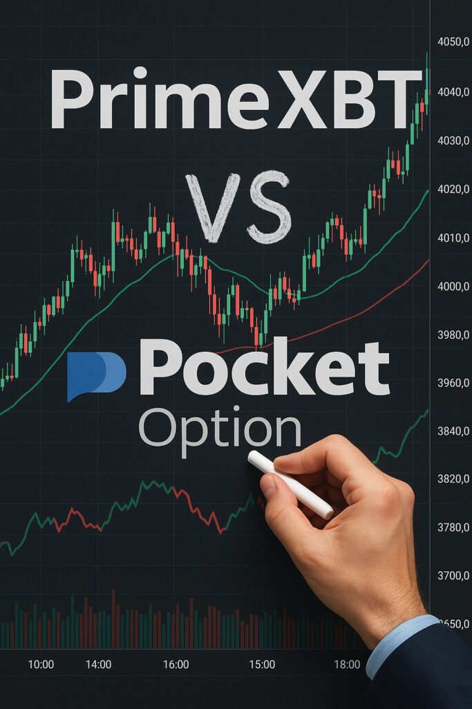 Different account types at Pocket Option.